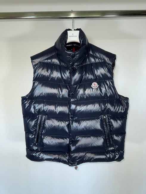 Moncler Tib Gilet Size 4 Navy Blue